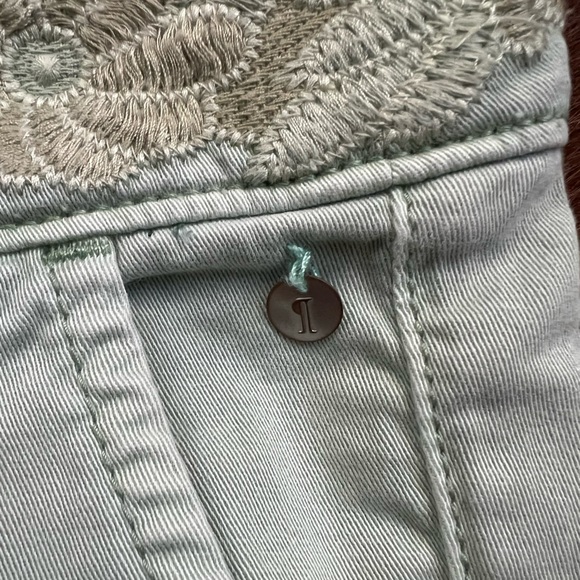 PILCRO AND THE LETTERPRESS Embroidered Pants - Picture 3 of 5